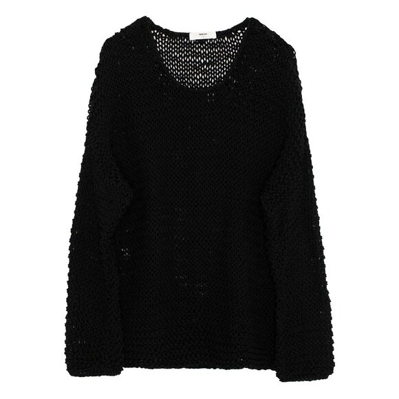 Mikoh Mehetia Open Knit Top | Night | Size 2 Medium - Picture 1 of 2